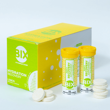 Napój izotoniczny Bix Recovery o smaku cytrynowy (10 Tabletek )