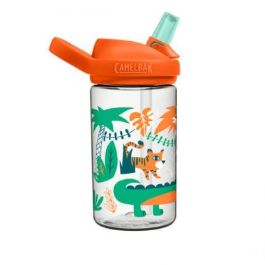 Dziecięca butelka na wodę CAMELBAK EDDY+ Jungle Animals, 0,4L
