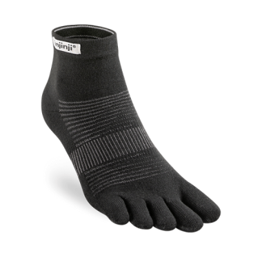 Skarpety do biegania injinji RUN ORIGINALWEIGHT Mini-Crew CoolMax (czarne)