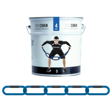 Łańcuch treningowy REAX CHAIN FIVE CLUB, 4 kg Niebieski