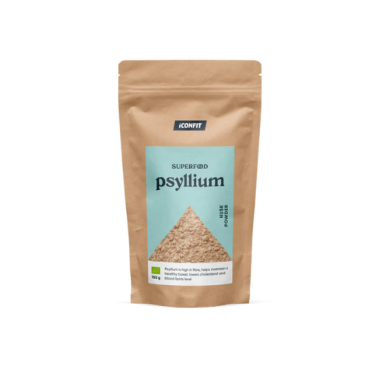 Organiczny Proszek z Łupin Nasion Babki Jajowatej, 150g, ICONFIT