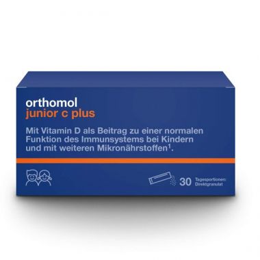SUPLEMENT DIETY Orthomol ® JUNIOR PLUS C N30
