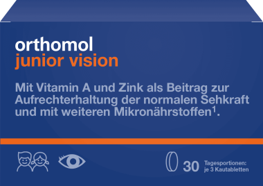Orthomol junior Vision zdrowie oczu