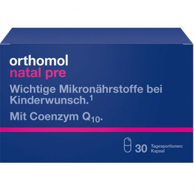 SUPLEMENT DIETY Orthomol® NATAL PRE N30