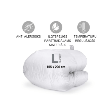 Smartsleep Antklodė smart® SOFT BLANKET (155 x 200 cm) 