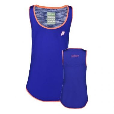 Koszulka tenisowa dla dziewczyn Prince Racerback Vest (koral)