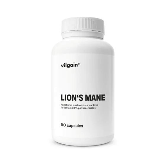 Suplement Lion's Mane 90 kapsułek Vilgain