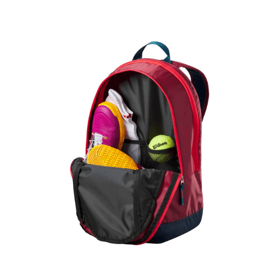 Plecak tenisowy WILSON JUNIOR Czerwono/Infrared