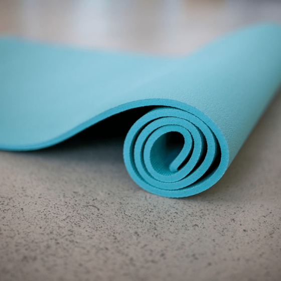 Mata do jogi Studio 8 mm Soft Teal 65 × 180 cm Yama Yoga