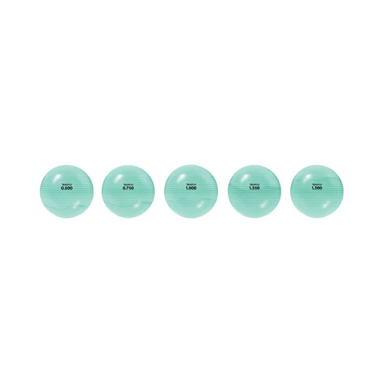 Piłka gimnastyczna wypełniona Fluiball Reax Zielona 16cm