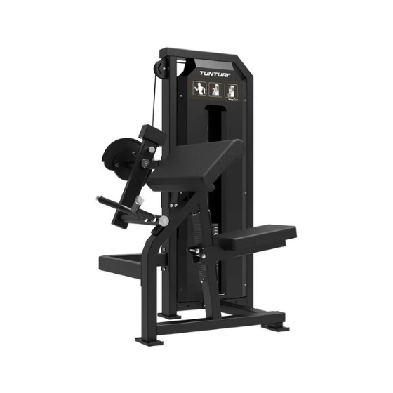 Maszyna do uginania ramion "Bicep Curl" z stosem TUNTURI Platinum V-series