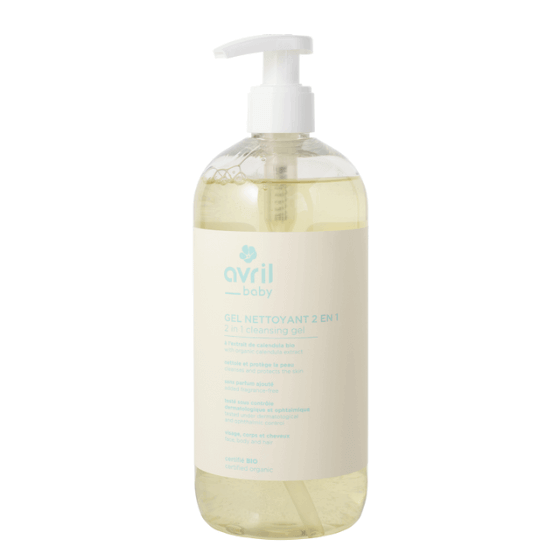Żel oczyszczający dla dzieci 2 w 1 Avril, CERTYFIKOWANY ORGANIC, 500 ml