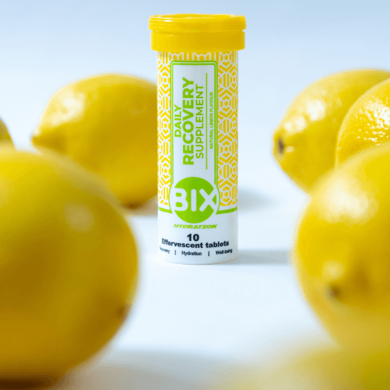 Napój izotoniczny Bix Recovery o smaku cytrynowy (10 Tabletek )