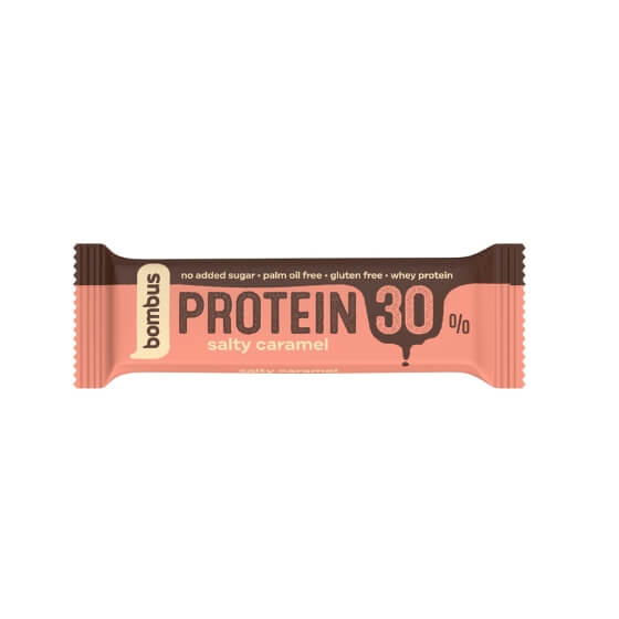 BATON ENERGETYCZNY BOMBUS PROTEIN 30% Salty Caramel 50g