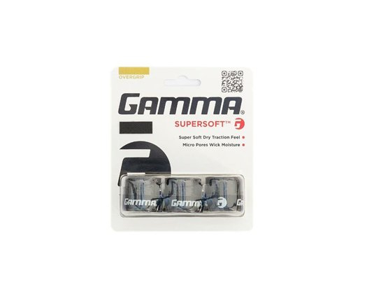 SUKIENKA TENISOWA GAMMA SUPER MIĘKKA 3-PACK CZARNA