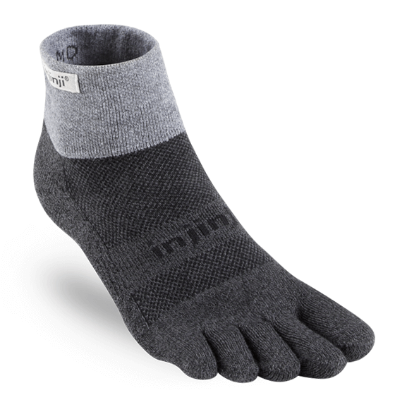 Skarpety Injinji Trail Midweight Granite do uprawiania turystyki pieszej