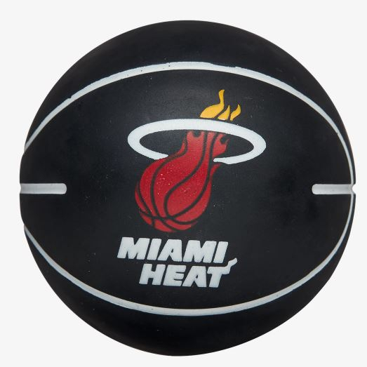 WILSON BASKETBALL DRIBBLER bumba NBA TEAM MIAMI HEAT