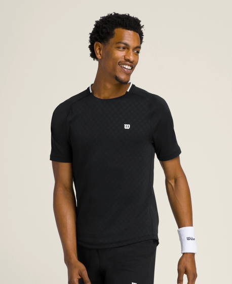 M SERVE OUT TEE BLACK