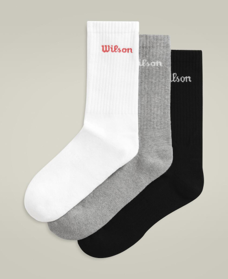 U CREW LOGO SOCK 3PK / MULTICOLOUR L