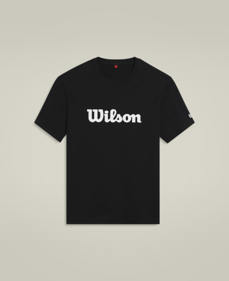 M UNISEX TEAM GRAPHIC TEE BLACK SCRIPT