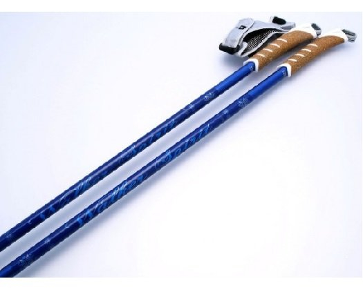 Kije do chodzenia JARVINEN WALKER SPIRIT BLUE/PURPLE