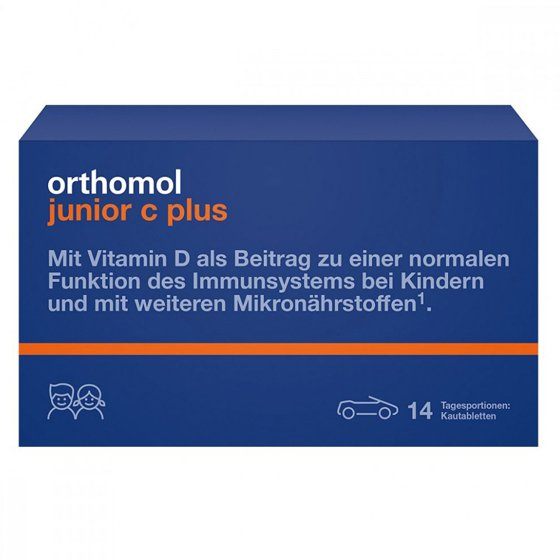 SUPLEMENT DIETY Orthomol ® JUNIOR PLUS C N14