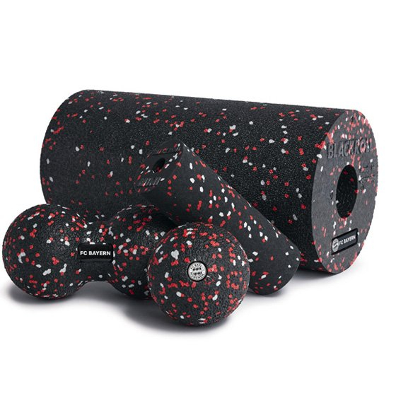 ZESTAW do masażu BLACKROLL® BLACKBOX STANDARD FC Bayern Munchen