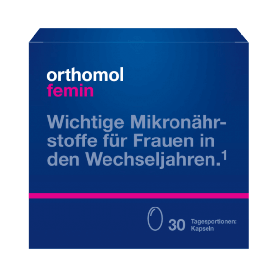 Femin na 3 miesiące |  Orthomol ® FEMIN KAPS N30