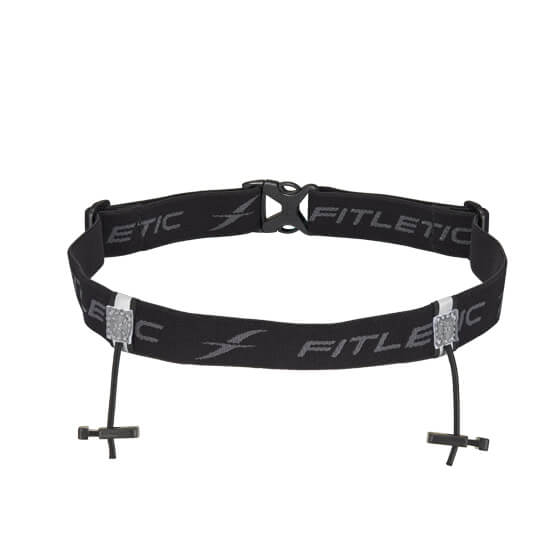 Pas do biegania z mocowaniem numeru startowego Fitletic Race I