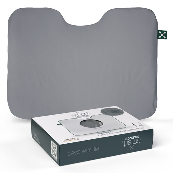 POSZEWKA NA PODUSZKĘ SMARTSLEEP SILENCE, SZARA