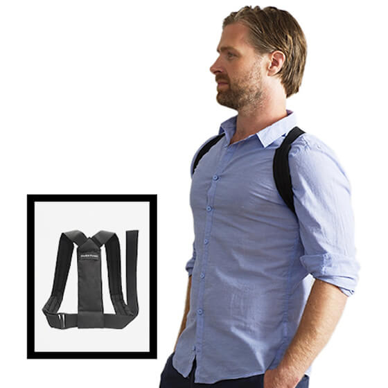 Korektor postawy Flexi, czarny Swedish Posture
