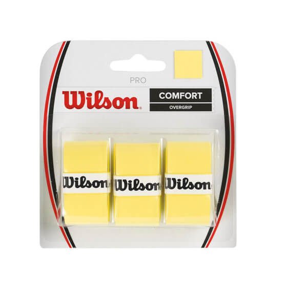 STRÓJ TENISOWY WILSON PRO (żółty), 3 szt.