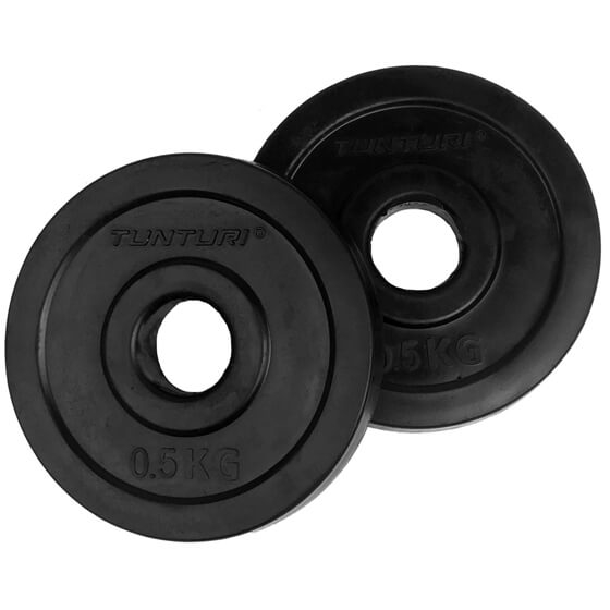 Gumowe Obciążniki do sztangi TUNTURI RUBBER PLATE (różne wagi)