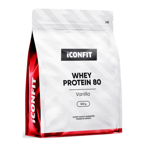 Whey Protein 80 (Białko serwatkowe), 500 g, Iconfit 