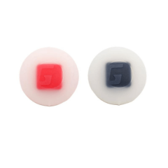 Gamma Tłumik Drgań Button Shockbuster, 2 szt., Niebieski/Czarny