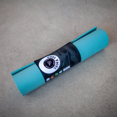 Mata do jogi Studio 8 mm Soft Teal 65 × 180 cm Yama Yoga