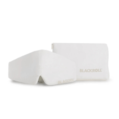 BLACKROLL Premium komforta miega maska ar ergonomisku dizainu un regulējamu aizdari