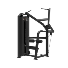 TUNTURI Platinum V-sērijas muguras muskuļu trenažieris "Lat Pulldown" ar svara bloku.