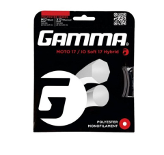 Tenisa rakešu stīgas Gamma Moto iO Soft Hybrid 24,4 m