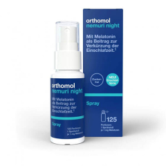 Orthomol Nemuri night spray miega aerosols ar melatonīnu