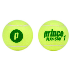Piłki tenisowe Prince Play & Stay Green z wynikiem (12 szt.)