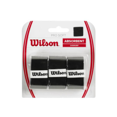 Uchwyty tenisowe WILSON PRO SOFT OVERGRIP, 3 GAB, różne kolory
