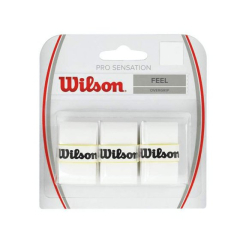 Owijka tenisowa WILSON PRO SENSATION, 3 szt. (biała)