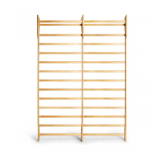 Szwedzka ścianka KWELL SWEDISH WALL BAR, podwójna, 250X180 cm