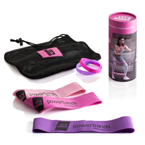 Zestaw gumy oporowej Lets's BAND POWER SET LADY MINI (3 szt.)