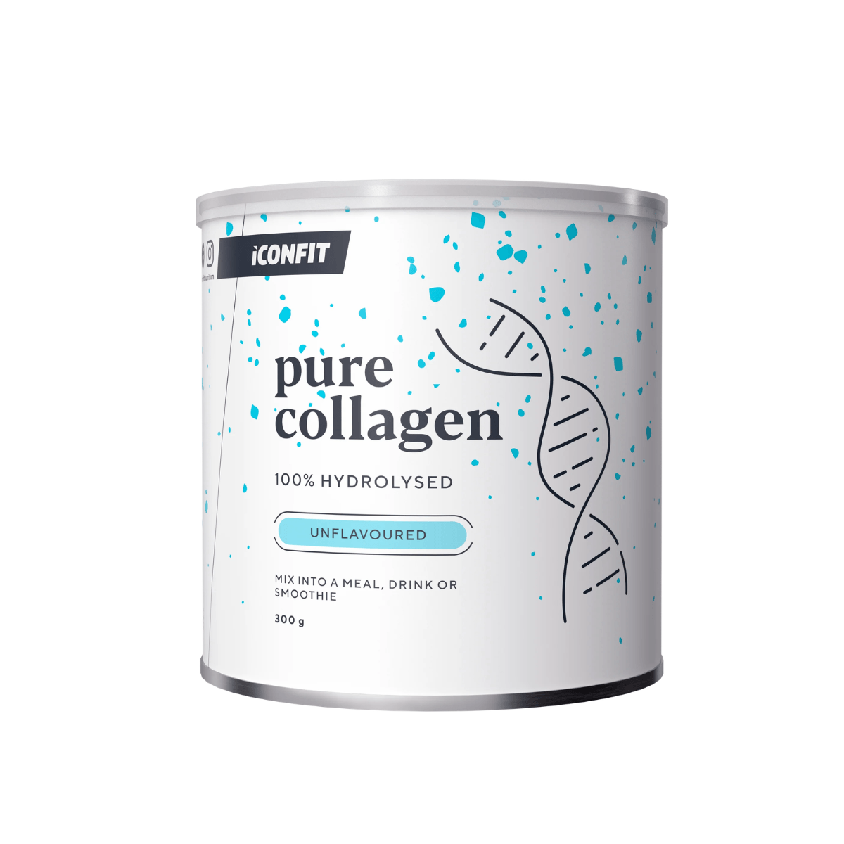 Czysty hydrolizowany kolagen, 300 g, ICONFIT